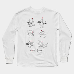 Moogle at Home - Final Fantasy Long Sleeve T-Shirt